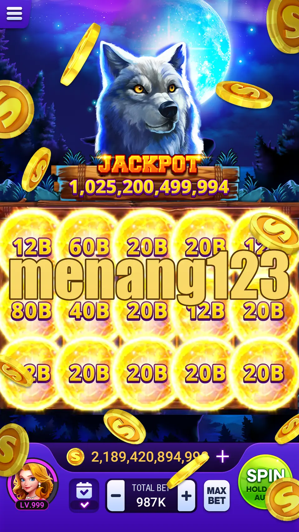menang123 Tangkapan Layar Resmi APK